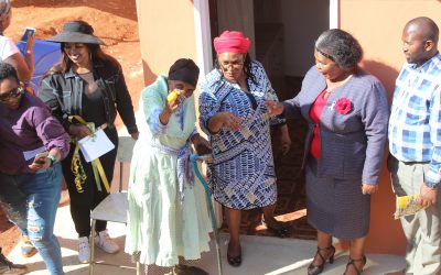 ELDERLY WOMEN TO RECEIVE NEW HOMES IN COMMEMORATION OF WOMEN’S MONTH 