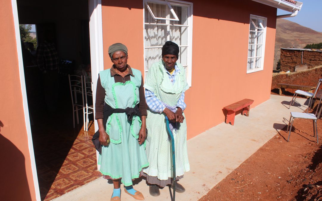 ELDERLY WOMEN RECEIVE NEW HOMES IN COMMEMORATION OF WOMEN’S MONTH IN ALFRED NZO