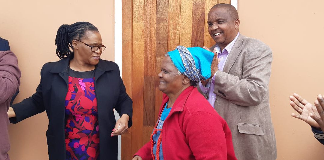 DESTITUTE HOUSING PROJECT CHANGES THE LIFE OF AN ELDERLY WOMAN IN KWAZAKHELE