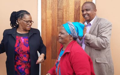 DESTITUTE HOUSING PROJECT CHANGES THE LIFE OF AN ELDERLY WOMAN IN KWAZAKHELE