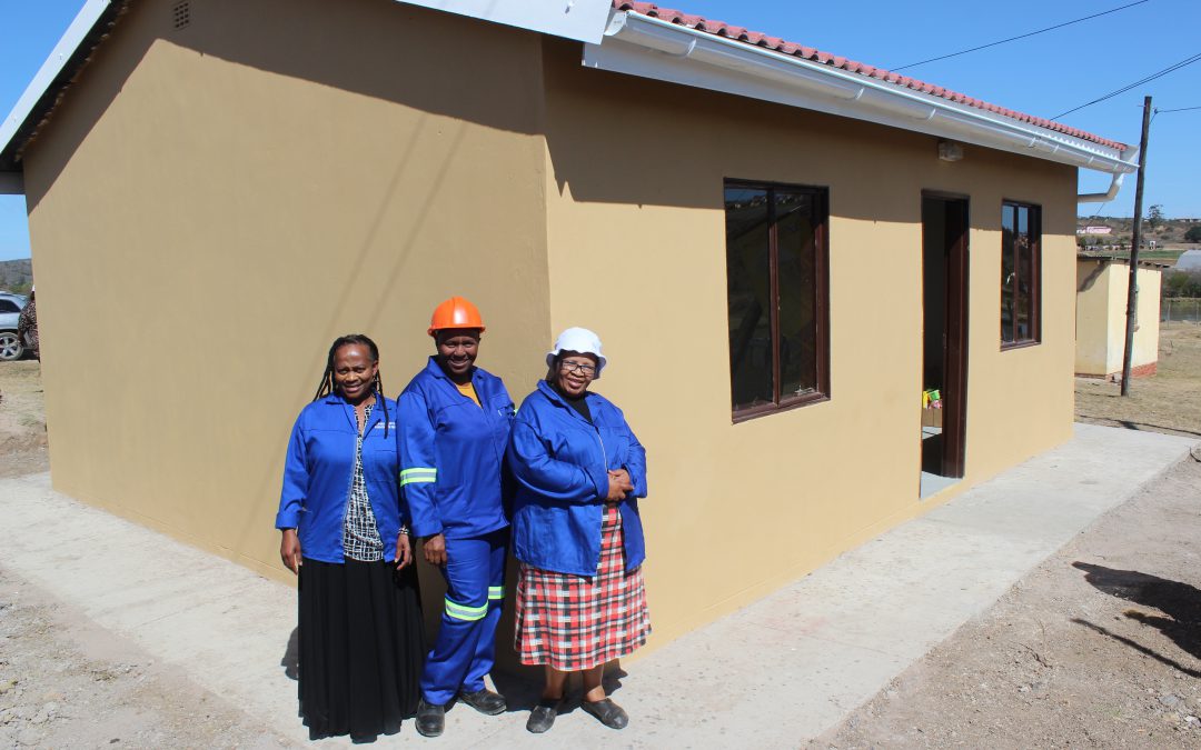 MEC PIETERS HANDS-OVER HOUSES BUILT BY EMERGING WOMEN CONTRACTORS