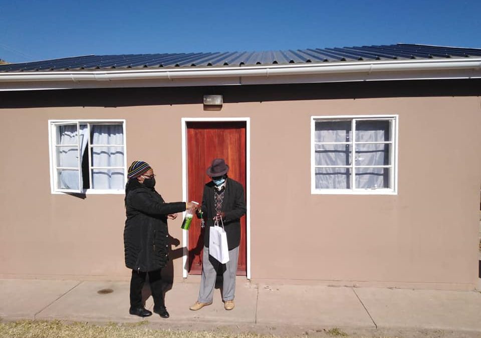 102-Year-old grandfather among 21 families who received new houses in Sterkspruit