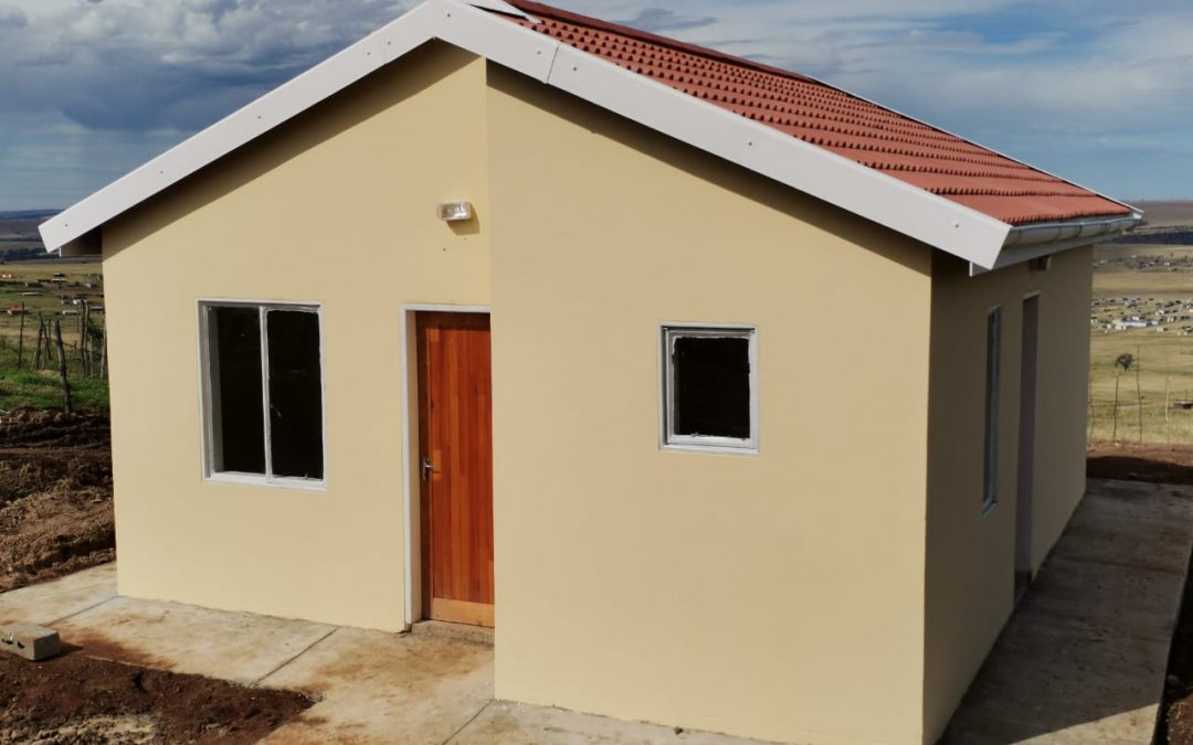 MEC KONTSIWE HANDS OVER A HOUSE TO 95 YEAR OLD GRANNY AND A DESTITUTE TEENAGER HEADING A HOUSEHOLD IN STUTTERHEIM